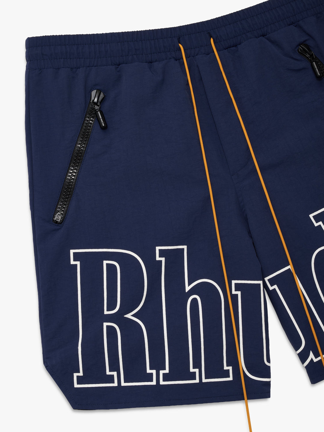 RHUDE Men's RH Logo Shorts Navy