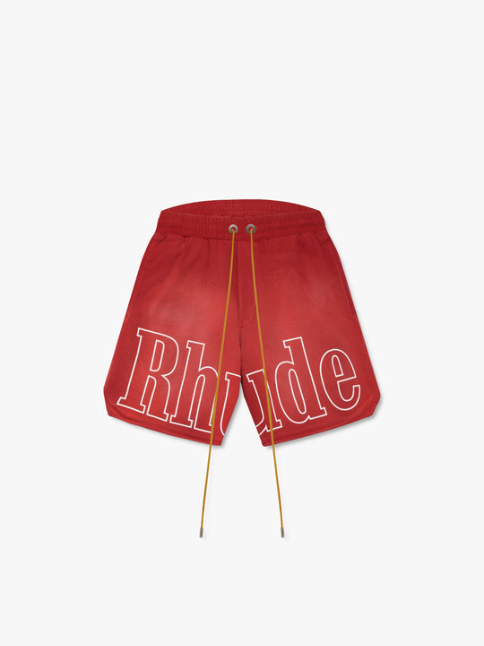 RHUDE Washed RH Logo Men's Track Shorts