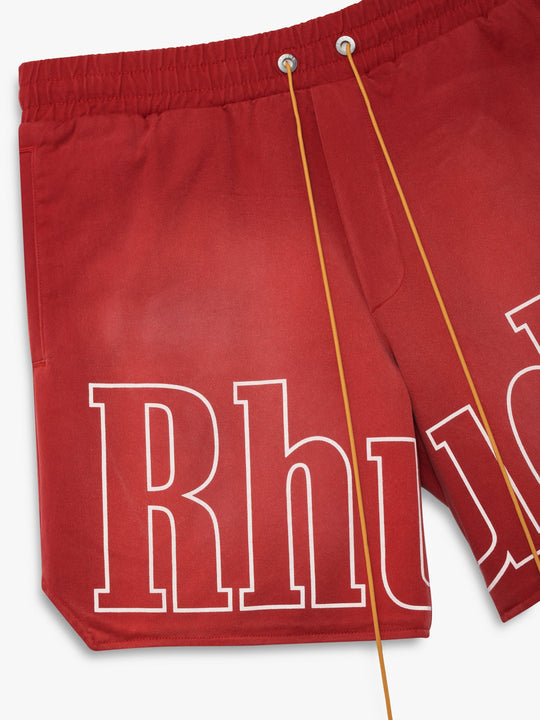 RHUDE Washed RH Logo Men's Track Shorts